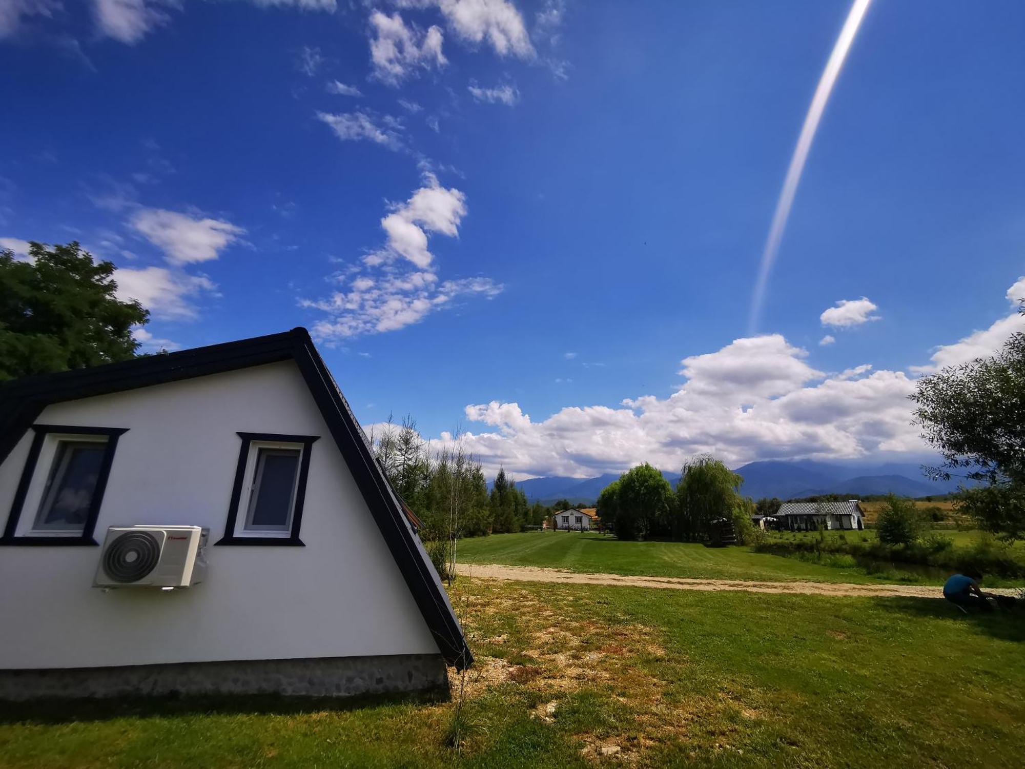 Linistea Muntilor Chalet Porumbacu de Sus Extérieur photo